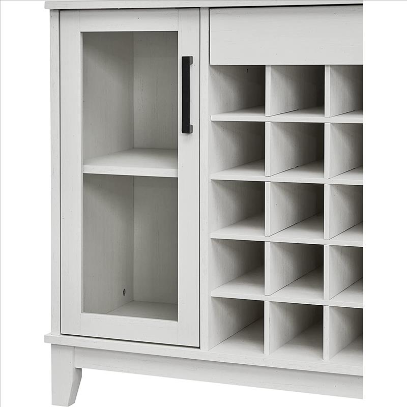 Antique White Wine Bar Wine Cabinet